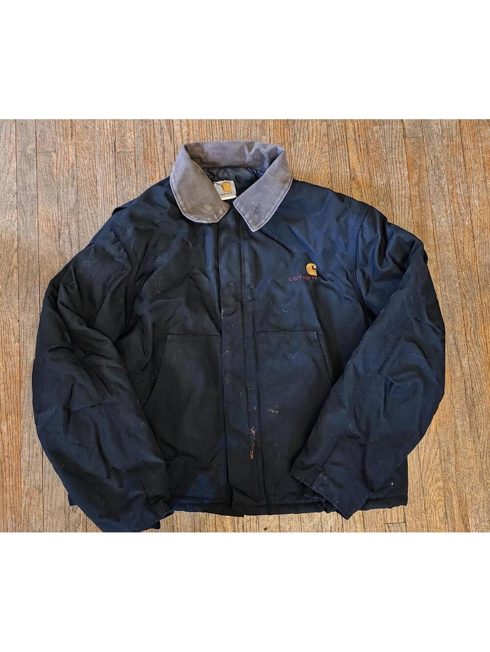 Vintage 1990's Carhartt Arctic Quilt-Lined Duck Traditional Jacket Sz L